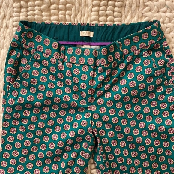 J. Crew Printed Cigarette Pants - Picture 2 of 7